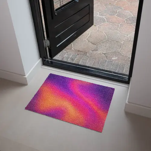 Abstract - Patroon - Kleurverloop Deurmat klein -sfeer5