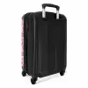 Patronen - Spatten van roze NBS - Handbagage koffer - Kinderen Unisex middel -achterkant