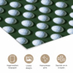 Ballen - Golf - Groen poster papier klein 62 -closeup_NL