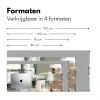 Penseelstreken - Abstract - Aardetinten Muismat XXL klein -sfeer5