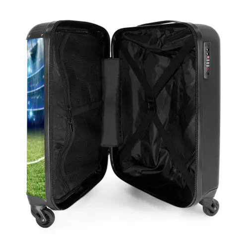 Voetbal spotlight Koffer - NBS - Handbagage middel -binnenkant