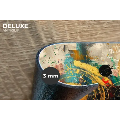 Kunst - Abstract - Aesthetic - Goud Placemat vinyl groot -closeup