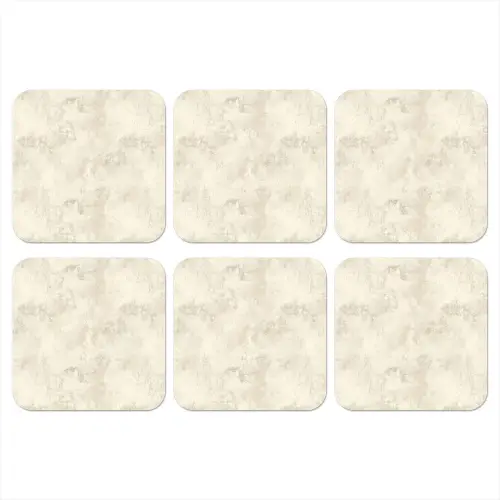 Patroon - Organisch - Beige onderzetter kurk middel 366 -3d