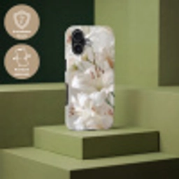 Lelies - Boekte - Wit - Meeldraden Toughcase MagSafe Apple iPhone 17 klein -USP_PrintM_DE