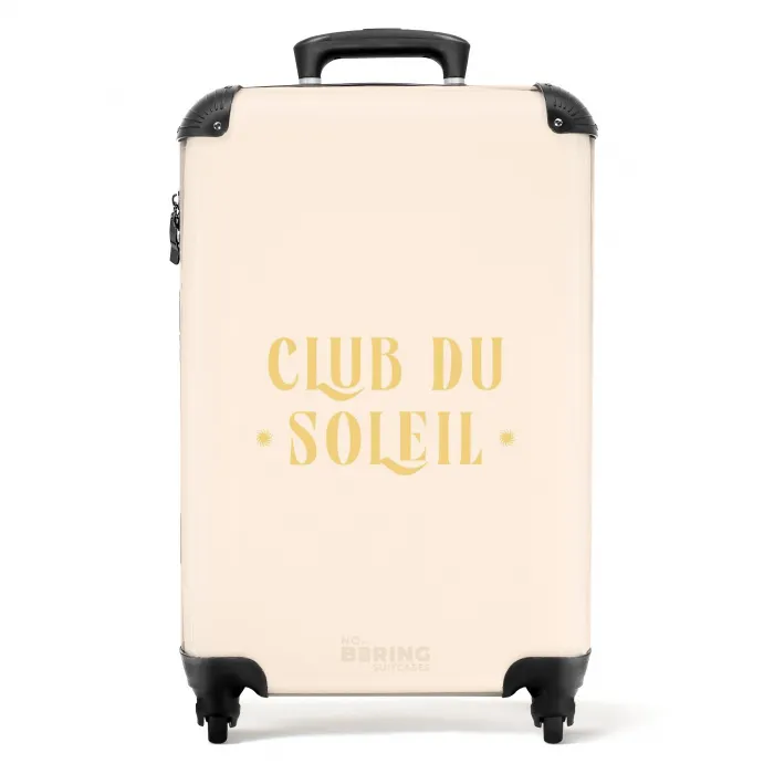 Quotes - Club du soleil NBS - Handbagage koffer - Kinderen Unisex middel -productfoto_recht