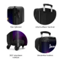 You Can't Control Me NBS - Handbagage koffer - Kinderen Unisex middel zzzzzzzbolletjes_NL
