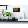 Houten - Hart - Kleurrijke - Specerijen Muursticker klein -keuken