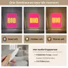 Dream big - Roze - Geel - Minimalistisch Light Box met kabel (Tafellamp) klein -USP_lichtkleurNL