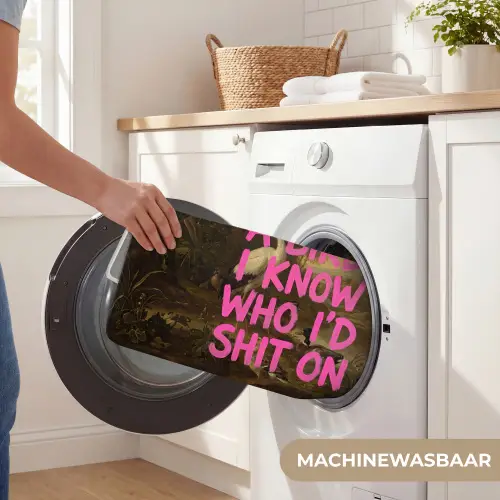 Klassiek - Humor - Roze Badmat klein -USP_WasbaarNL