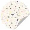Terrazzo - Patroon - Kleurrijk  - Festival Wandcirkel behangsticker klein 186 -3d