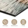 Zeilboot - Zee - Beige - Zon aluminium wit klein -closeup_NL