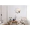 Kustlijn - Strand - Oceaan Wandcirkel aluminium klein -woonkamer