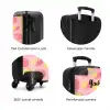 Pink limoncello NBS - Handbagage koffer - Kinderen Unisex middel zzzzzzzbolletjes_ENG