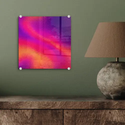 Abstract - Patroon - Kleurverloop plexiglas 5mm klein -sfeer3