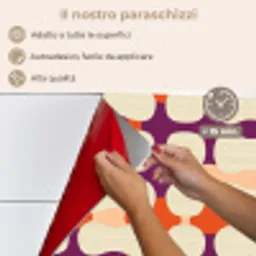 Modern - Patroon - Kleurrijk keuken achterwand spatscherm klein 900 -spatscherm_IT
