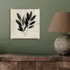 Ovaalvormige bladeren - Diep groen - Symmetrisch plexiglas 5mm klein -sfeer3