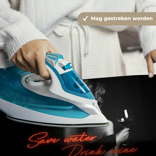 Wijn - Vrouw - Neon - Quote Wandkleed katoen klein -sfeer9