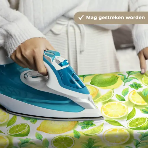 Citroen - Geel - Limoen - Groen Wandkleed katoen klein 269 -sfeer9