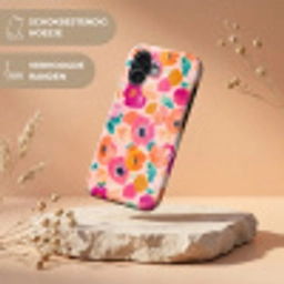 Bloesems - Vrolijk - Kleurrijk Toughcase MagSafe Apple iPhone 17 klein 1017 -USP_RandenV_NL