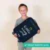 Little king met stippen Kinderkoffer - Zwart klein -sfeer4_NL