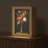 Boeket - Oranje - Gouden - vaas Light Box met kabel (Tafellamp) klein -z3d_website