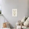 Bruin - Minimalistisch - Quote - Zomer Tuinposter op houten frame 2 cm dik klein -sfeer1