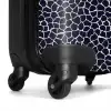 Dieren print giraf blauw NBS - Handbagage koffer - Kinderen Unisex middel -wiel