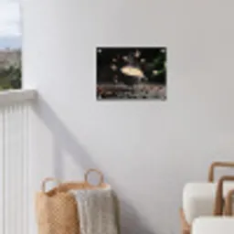 Cappuccino - Kop - Bonen - Bruin tuinposter los doek klein -sfeer8