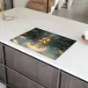 Dennensprookje - Rendier - Nacht Inductie beschermer vinyl 3mm klein -sfeer8