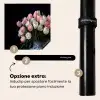 Bloemen - Roze - Tulpen - Vaas Inductie beschermer vinyl 3mm middel -zzzzzzz-induclip_IT