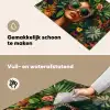 Vrouw - Panterprint - Jungle - Natuur - Luxe Inductie beschemer met haakjes klein -ky-schoon-nl