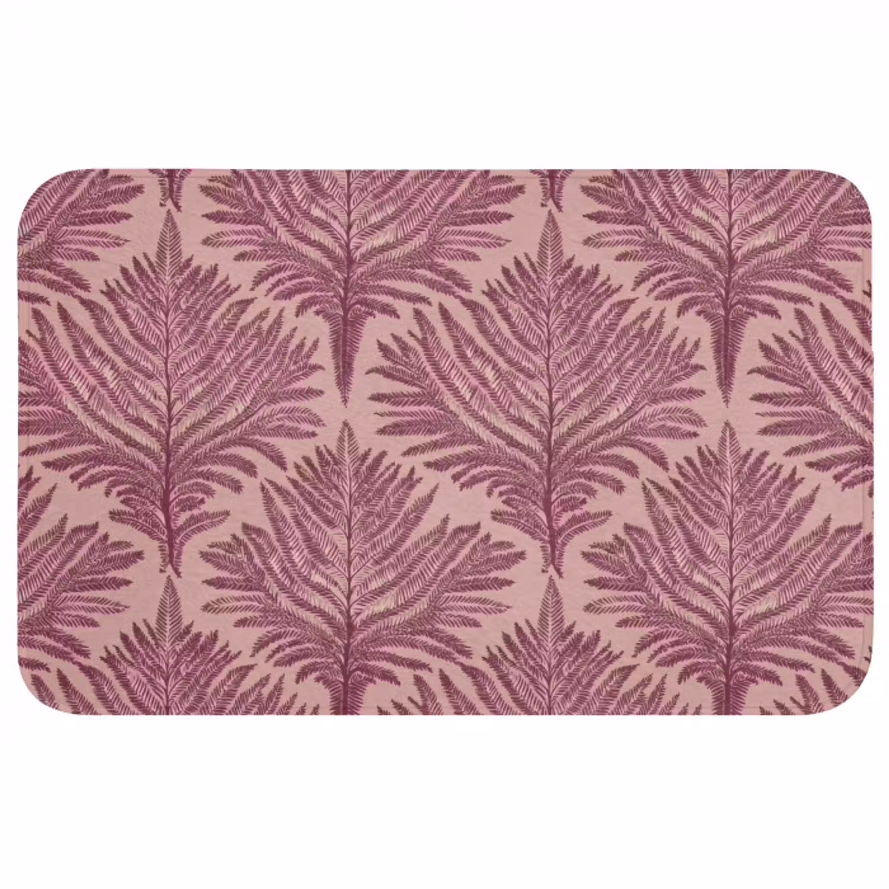 Varen - Patroon - Paars Badmat middel 997 -3d