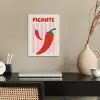 Pittig - Pepers - Rood poster papier klein -sfeer1