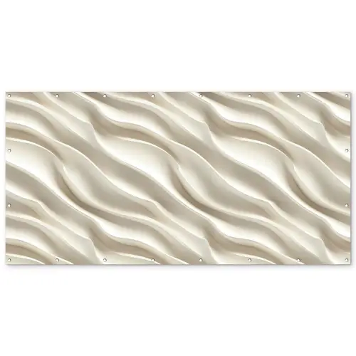 Diagonaal - Golven - Crème Balkonbeschermer Duitsland klein 596 -zz_3d