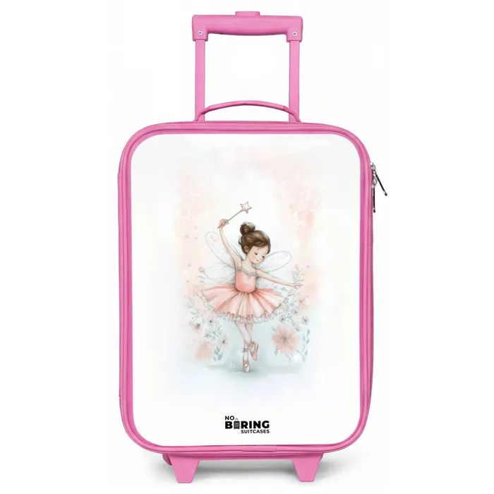 Ballerina - Elf - Fee Kinderkoffer - Roze klein -zz3dotto