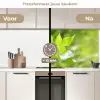 Natuur - Lente - Groen - Bladeren keuken achterwand 2 middel -voor-na2_NL
