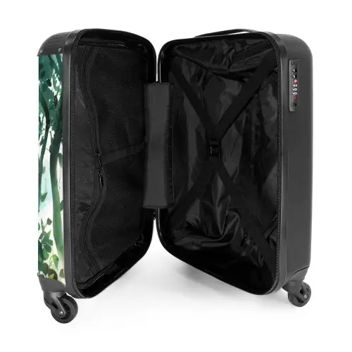 Bella bosrijk Koffer - NBS - Handbagage middel -binnenkant