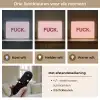 Statement - Krachtig - Roze Light Box met batterij (Wandlamp) middel -USP_lichtkleurNL