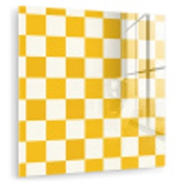 Traditioneel - Patroon - Geel plexiglas 5mm klein 11 -zzzproduct_nieuw