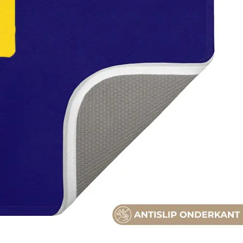 Blauw - Geel - OH - Schaduw Badmat klein -USP_AntislipNL