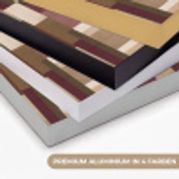 Modern - Geometrie - Kleurrijk Textielframe zwart klein 947 -USP_kleurenDE