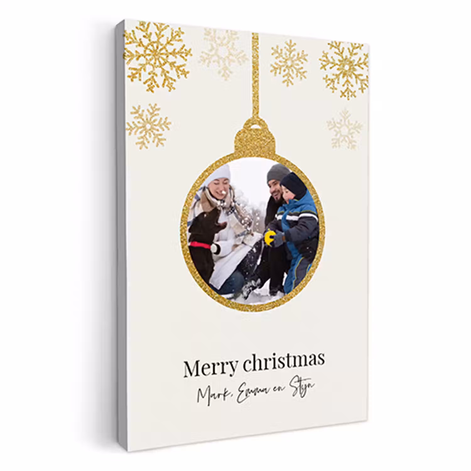 Canvas - Kerstbal