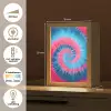 Spiraal - Roze - Draaiend Light Box met kabel klein -USP_NL