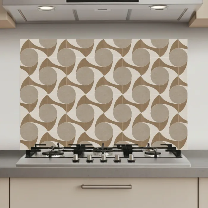 Tijdloos - Evenwicht - Beige - Taupe keuken achterwand spatscherm klein 900 -3d_website