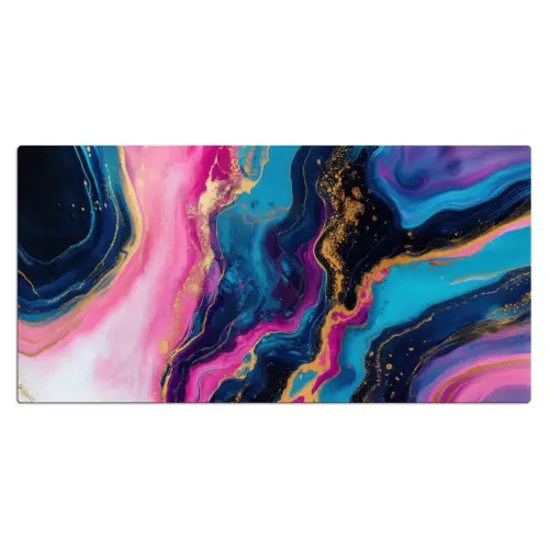Marmer - Modern - Goud Muismat XXL klein -3d_leeg