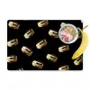 Macarons - Patroon - Goud - Zwart Placemat vinyl groot -zzzproduct_Kitchenyeah-website