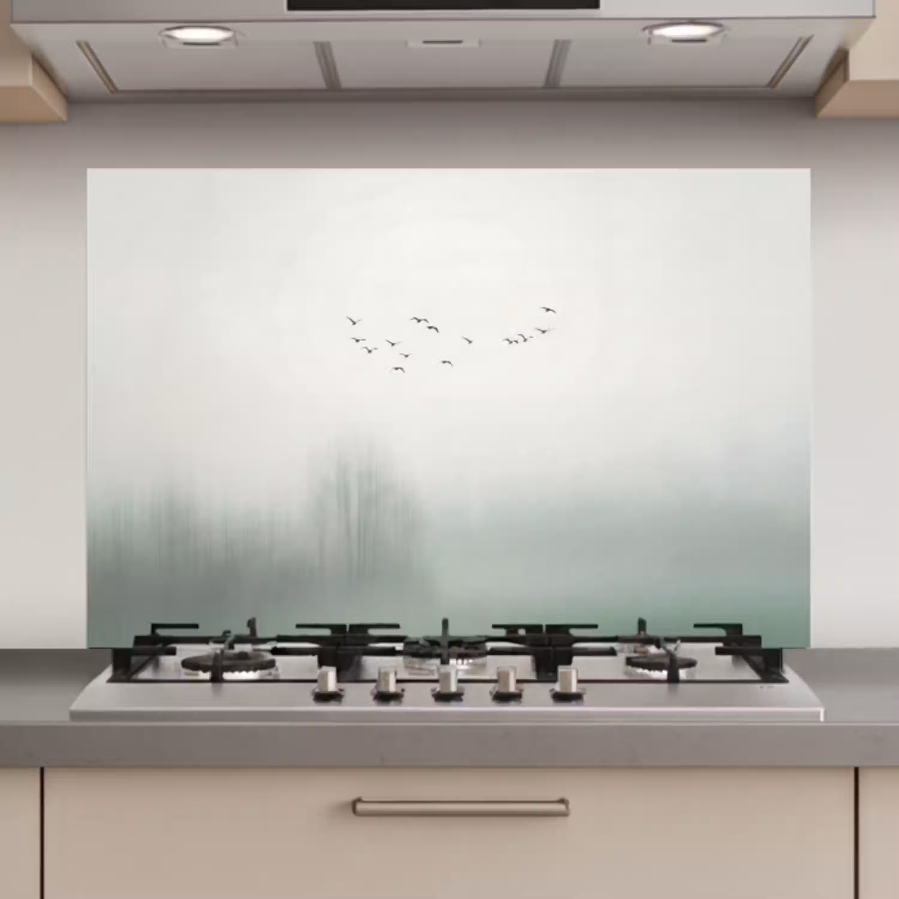 Vogel - Vlucht - Natuur - Minimalistisch keuken achterwand spatscherm klein -3d_website