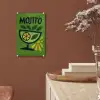 Mojito - Cocktail - Citroen - Groen plexiglas 5mm klein -sfeer5