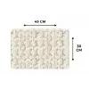 Motief - Abstract - Beige Placemat vinyl groot 368 -specs