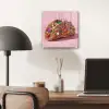 Taco - Kleurrijk - Edelstenen - Goud plexiglas 5mm klein -sfeer6